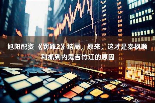 旭阳配资 《罚罪2》结局，原来，这才是秦枫顺利抓到内鬼吉竹江的原因