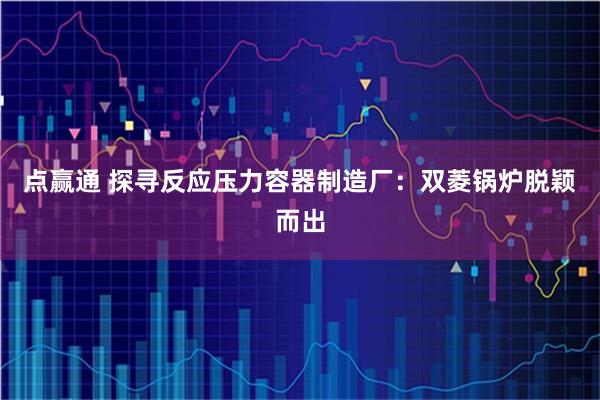 点赢通 探寻反应压力容器制造厂：双菱锅炉脱颖而出